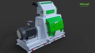 VHM Hammer Mill Animation [upl. by Dnomsad848]