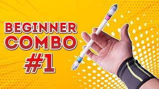 Beginner Combo 1 Pen Spinning Tutorial [upl. by Myer]