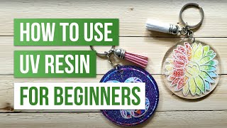 How To Use UV Resin For Beginners [upl. by Atilrep237]