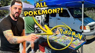 THEY WERE JUST SITTING THERE Crazy Pokemon Cards At A Flea Market [upl. by Robinett]