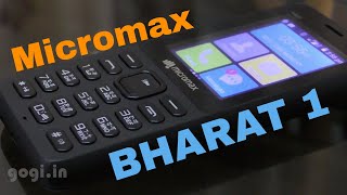 Micromax Bharat 1 review  this phone is better than JioPhone [upl. by Mel]