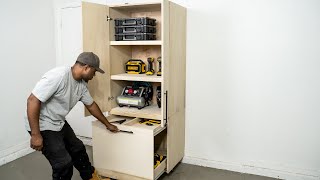 DIY Garage Cabinet  Storage amp Organization  DIY Creators [upl. by Malcom]