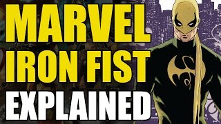 Marvel Comics Iron FistDanny Rand Explained [upl. by Ahtibat]