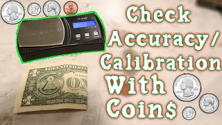 How to Check if Your Scale is Accurate Without Calibration Weights Using Coins [upl. by Edora26]