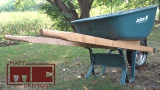 New Wheelbarrow Handles [upl. by Aroc200]