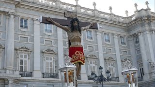 Procesión Cristo de los Alabarderos 2023 Madrid [upl. by Handler]