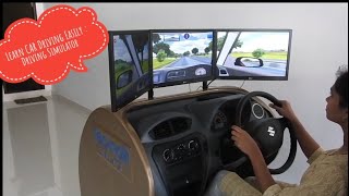 Maruti Driving School With Driving Simulator amp Personalised Training 2018 [upl. by Angelina207]