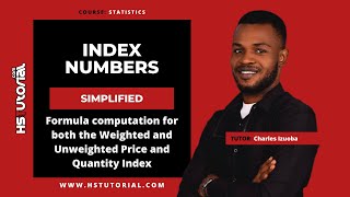 Index Numbers  Statistics [upl. by Megdal]