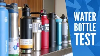 Insulated Water Bottle Comparison  Which Bottle is the Best  Slickdeals [upl. by Hametaf]