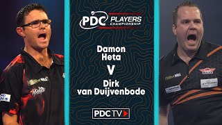 Heta v Van Duijvenbode  Final  2022 Players Championship 26 [upl. by Akimahs]