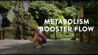 Yoga Flow to Boost Metabolism  quotStress Reliefquot by Asana Rebel [upl. by Ebby]