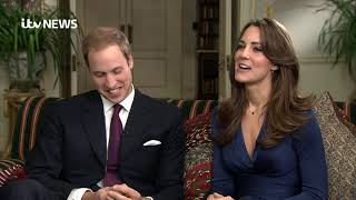 In full William and Kates 2010 engagement interview  ITV News [upl. by Aekan682]