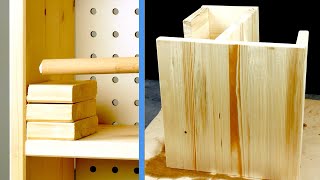 Top 10 Videos – Unbelievably Simple DIY Wood Projects [upl. by Pavel356]