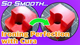 So Smooth Ironing Settings in Cura for Perfect Top Layers  3D Printer Pro Tips [upl. by Ardnasxela]