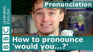 Pronunciation How to pronounce would you [upl. by Nwahsram]