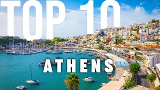 10 BEST Things To Do In Athens  Athens Travel Guide [upl. by Towland]