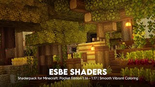 ESBE 3G SHADERS  For Mcpe 116 117 [upl. by Athelstan563]