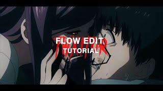 How to twixtor for FLOW EDIT in AE  AMV Tutorial [upl. by Buonomo]