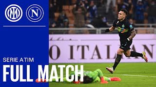 FULL MATCH  INTER vs NAPOLI  202122 SERIE A TIM  MATCHDAY 13 ⚫🔵🇮🇹 [upl. by Arral]