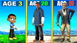 Surviving 99 YEARS As FRANKLIN in GTA 5 GTA 5 MODS [upl. by Htez640]