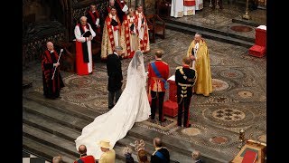 Catherine Middleton walks down the aisle [upl. by Allenad735]