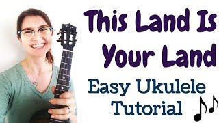 Master This Land Is Your Land on Ukulele in Just Minutes [upl. by Yorle]