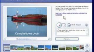 Microsoft Photo Story 3 Overview [upl. by Renfred]