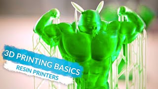 3D Printing Basics Resin Printers Ep3 [upl. by Iatnohs54]