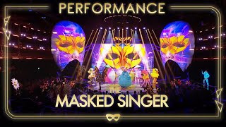 The Masked Singers perform The Greatest Show  Season 1 Final  The Masked Singer UK [upl. by Aimas]