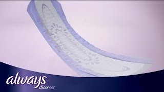 Always Discreet Incontinence Pads Leak Protection  Always Discreet [upl. by Oika]