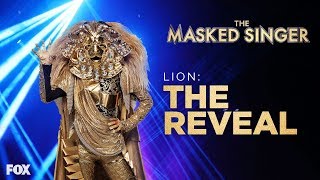 The Lion Is Revealed  Season 1 Ep 8  THE MASKED SINGER [upl. by Bierman769]