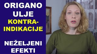 ORIGANO ULJE kontraindikacije i neželjeni efektidr Bojana Mandić [upl. by Herby891]