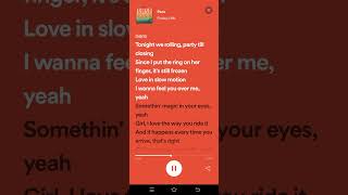 Peru Lyrics  Fireboy DML Ed Sheeran [upl. by Coryden]