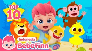 TOP 10  Kumpulan Lagu Anak  Bebefinn Bahasa Indonesia [upl. by Notna704]