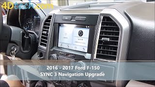 Add Factory Navigation to SYNC 3  2016 Ford F150 Upgrade [upl. by Aihseyk838]