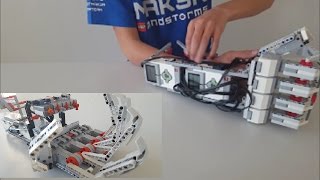 LEGO EV3 Robotic Arm  Cyborg Arm [upl. by Grosvenor833]