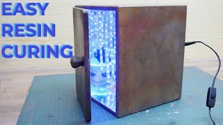 CHEAP DIY resin curing UV Chamber [upl. by Morena]