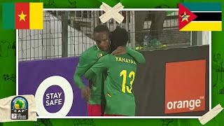 Cameroon vs Mozambique  AFCON U20 HIGHLIGHTS  2202021  beIN SPORTS USA [upl. by Ryann599]