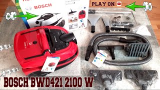 Aspirator cu spalare Bosch BWD421 2100 W [upl. by Albarran387]