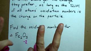 How to Figure out Oxidation Numbers [upl. by Quirita]