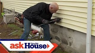 How to Run Underground Wiring to a Garage  Ask This Old House [upl. by Nuahsad368]