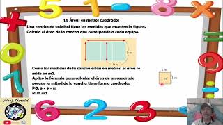 18 AREAS EN METROS CUADRADOS 4º GRADO [upl. by Taggart]