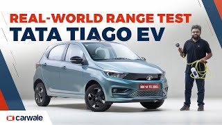 Tata Tiago EV Range Tested  312km In a Single Charge  CarWale [upl. by Quartet]