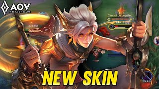 AOV  NEW SKIN QI RANKED SEASON  ARENA OF VALOR [upl. by Einhpets]