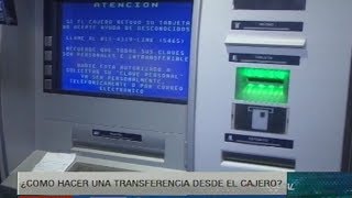 ¿Cómo hacer una transferencia desde el cajero [upl. by Ateekahs382]