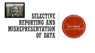 Selective Reporting and Misrepresentation of Data [upl. by Aleina453]