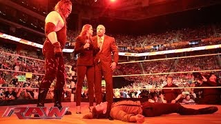 The Authority punishes Brad Maddox Raw May 26 2014 [upl. by Gnot]