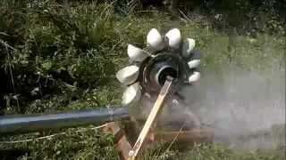 DIY Pelton Turbine 350 Watt [upl. by Nitnilc769]