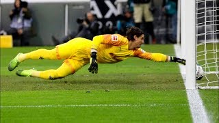 Top 20 Goalkeeper Saves of the Decade 20102020 ● World Cup ● Champions League ● amp More [upl. by Calvina]