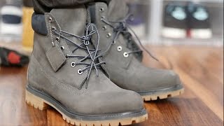 How to Style Timberland Boots wOn Foot [upl. by Kriste]